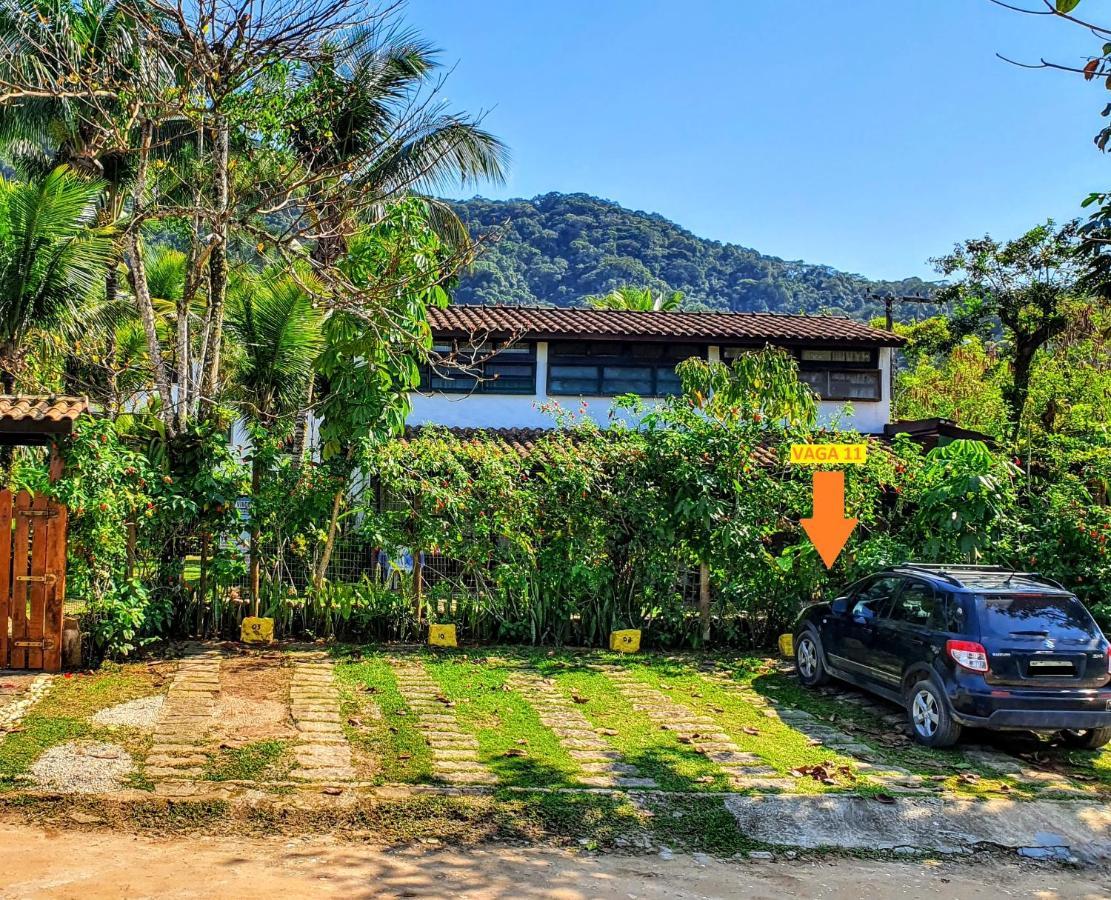 Appartement Chalé rústico e charmoso na praia para casal! à Ubatuba Extérieur photo
