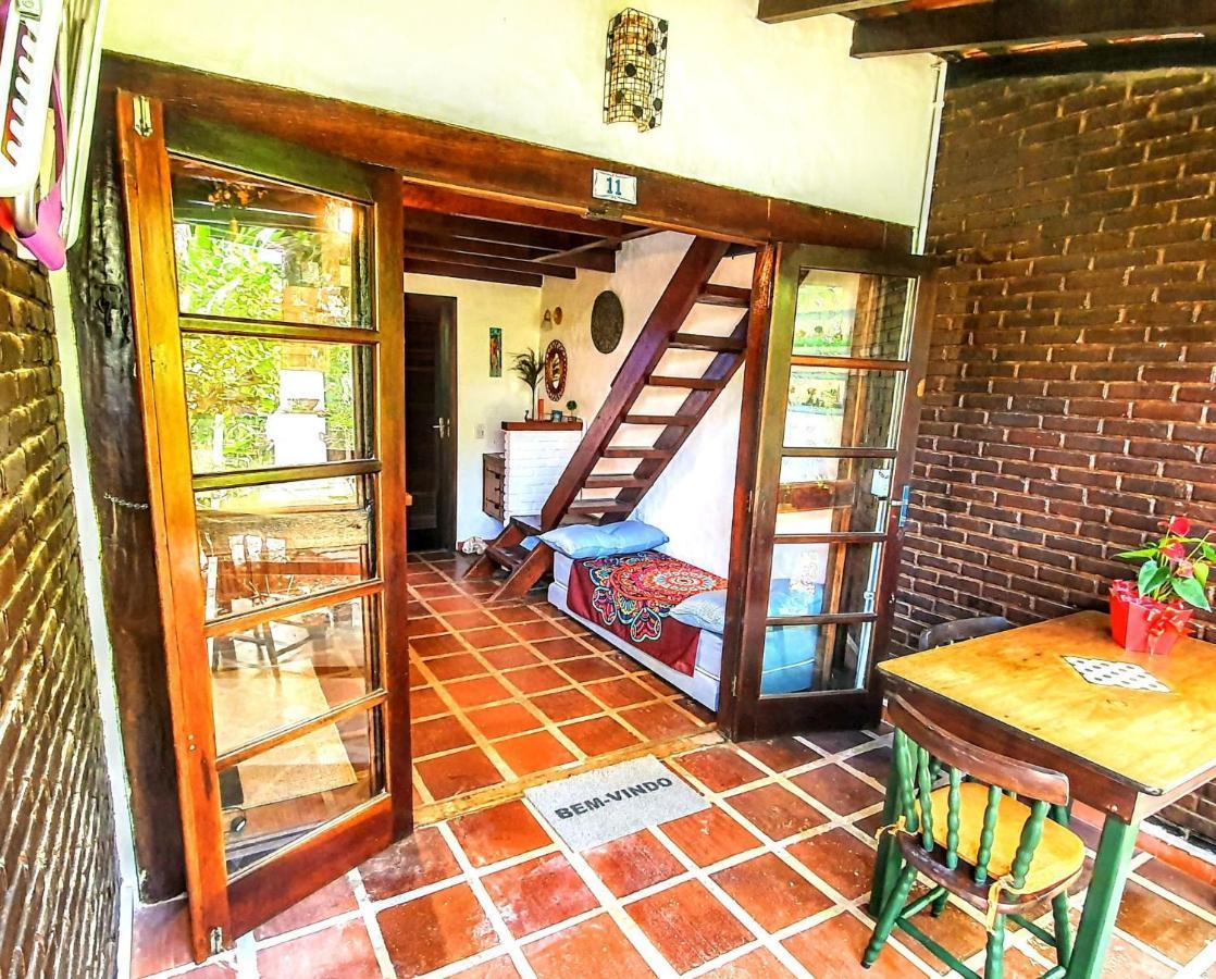 Appartement Chalé rústico e charmoso na praia para casal! à Ubatuba Extérieur photo