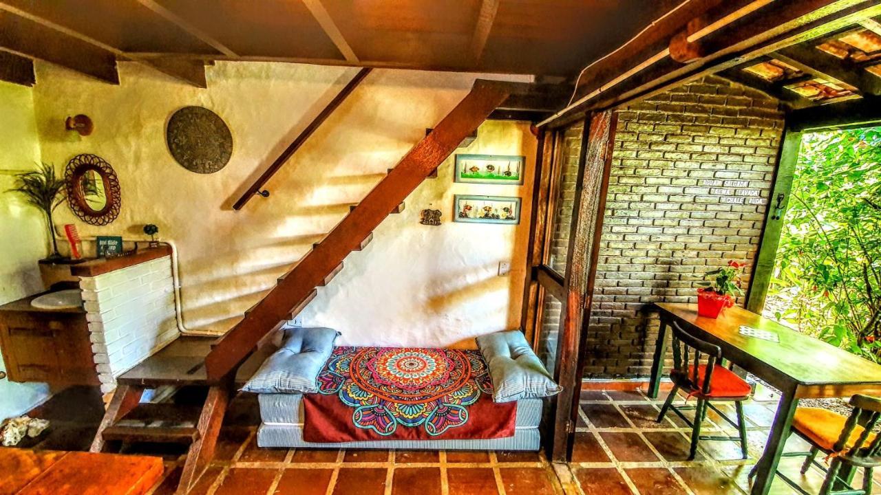 Appartement Chalé rústico e charmoso na praia para casal! à Ubatuba Extérieur photo
