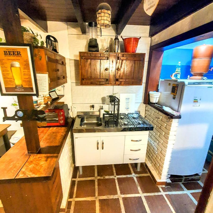 Appartement Chalé rústico e charmoso na praia para casal! à Ubatuba Extérieur photo