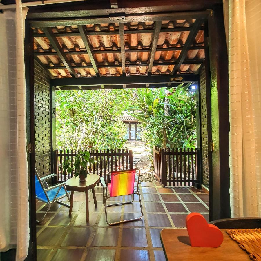 Appartement Chalé rústico e charmoso na praia para casal! à Ubatuba Extérieur photo