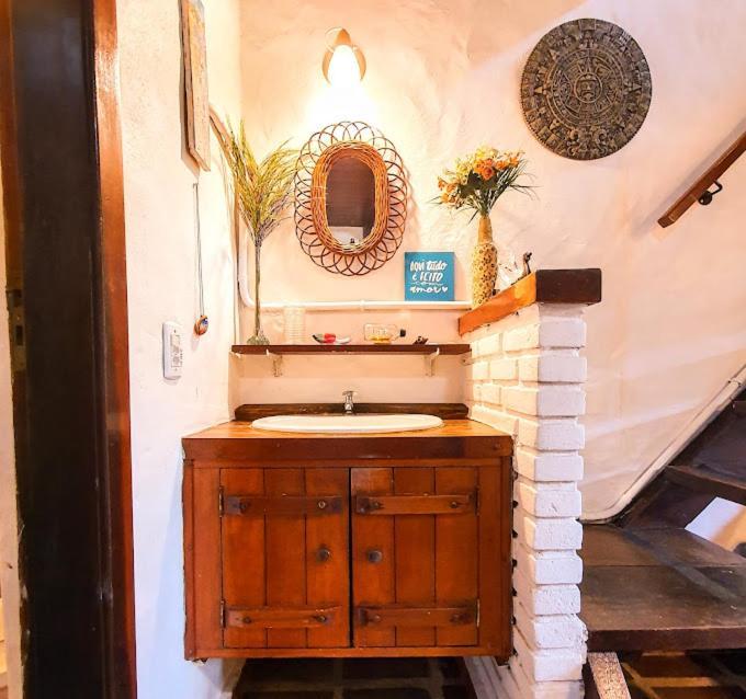 Appartement Chalé rústico e charmoso na praia para casal! à Ubatuba Extérieur photo